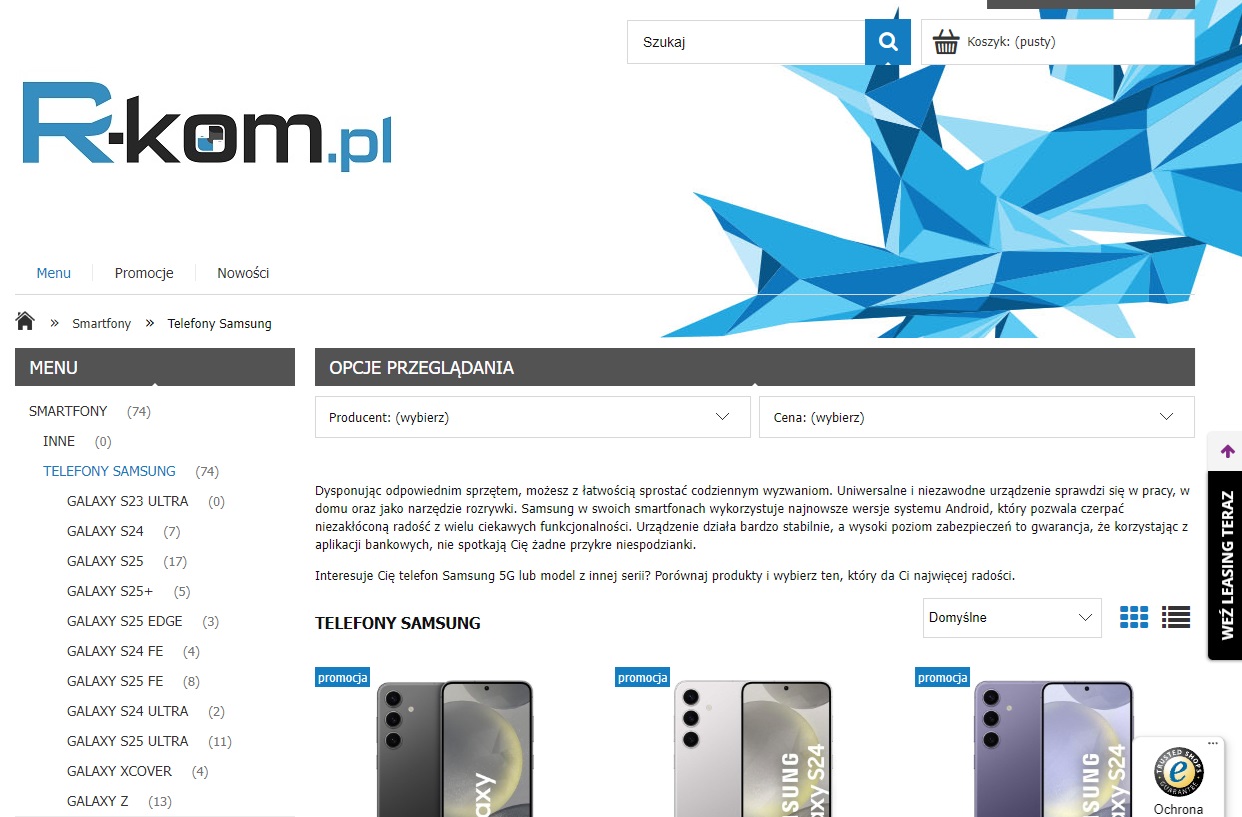 Telefony Samsung – połączenie nowoczesnego designu i wydajności